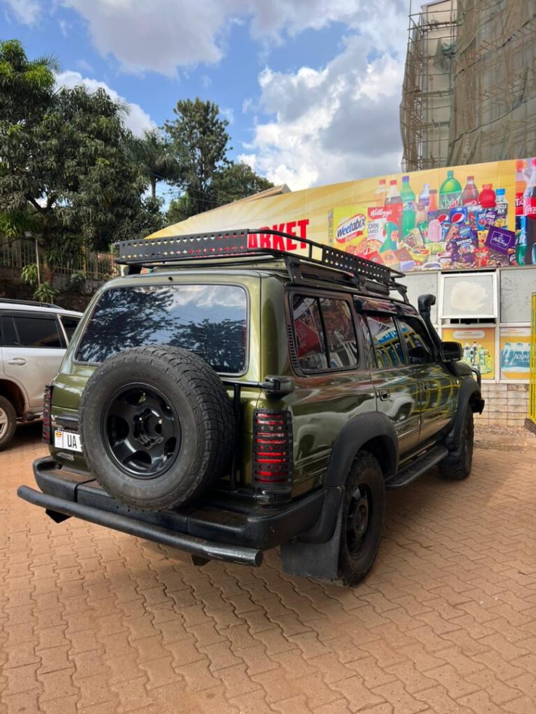 Land cruiser for safari in Uganda